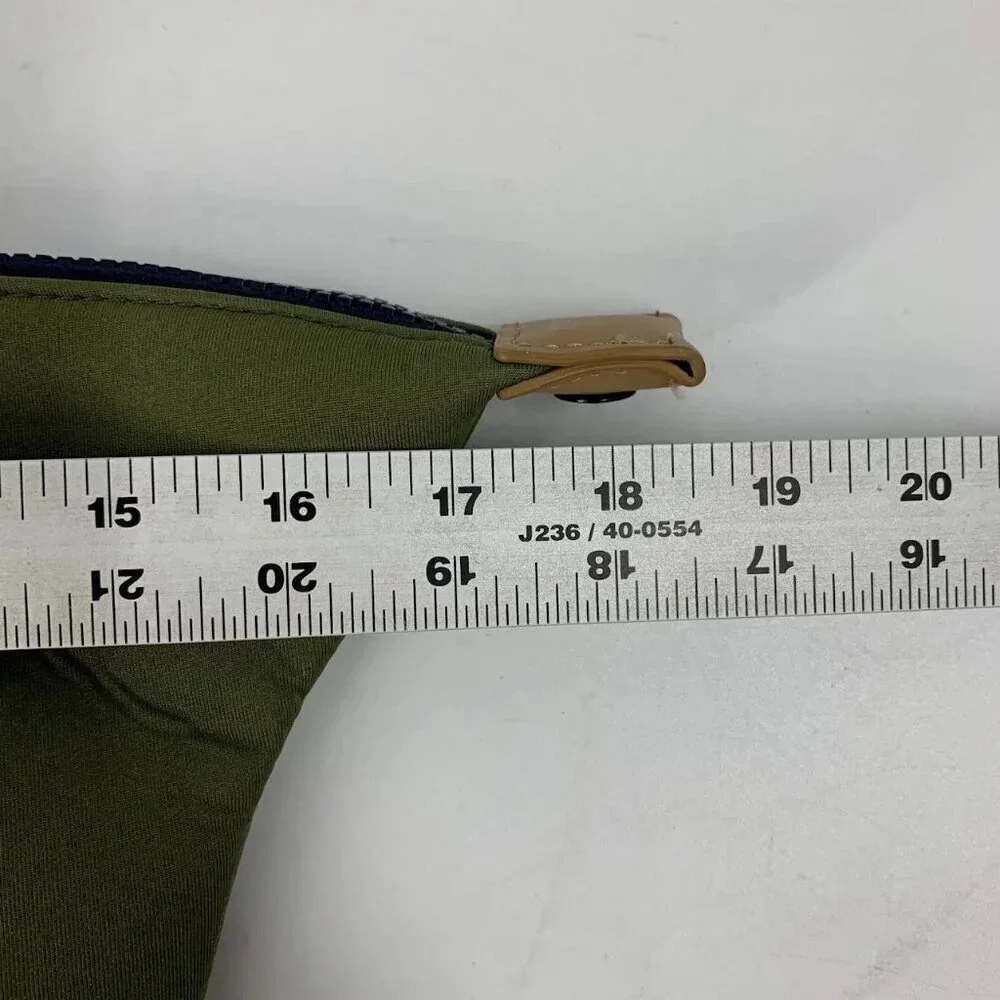 Tommy Hilfiger Canvas Green Book Bag‎ Backpack With Handles
